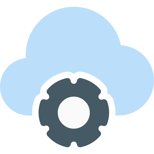 Cloud computing icon