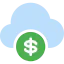 Cloud computing icon 64x64