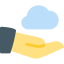 Cloud computing icon 64x64