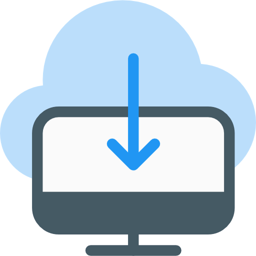 Cloud computing icon
