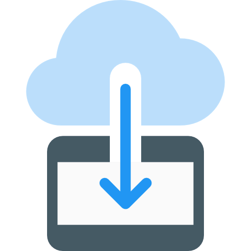 Cloud computing icon