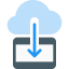 Cloud computing icon 64x64