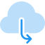 Cloud computing icon 64x64