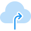 Cloud computing icon 64x64