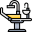 Dentist chair icon 64x64