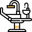 Dentist chair icon 64x64