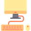 Desktop computer icon 64x64