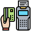 Credit card machine icon 64x64
