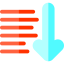 Sort down icon 64x64