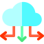 Cloud computing icon 64x64