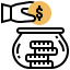 Money saving icon 64x64