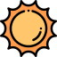 Sun icon 64x64
