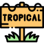 Tropical ícono 64x64