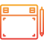 Graphic tablet icon 64x64