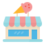 Ice cream shop Symbol 64x64