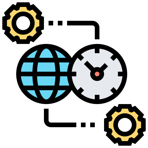 Time zone icon