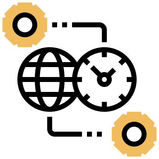 Time zone icon