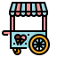 Ice cream cart Symbol 64x64