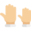 Raise hand Ikona 64x64