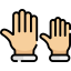 Raise hand Ikona 64x64