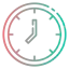 Clock icon 64x64