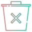 Delete icon 64x64
