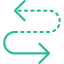 Curve arrow icon 64x64