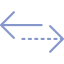 Horizontal arrows Symbol 64x64