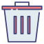 Rubbish bin icon 64x64