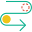 Curve arrow icon 64x64