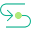 Curve arrow icon 64x64