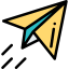 Paper plane Symbol 64x64