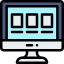 Monitor Symbol 64x64
