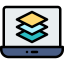 Laptop Symbol 64x64