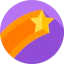 Shooting star icon 64x64