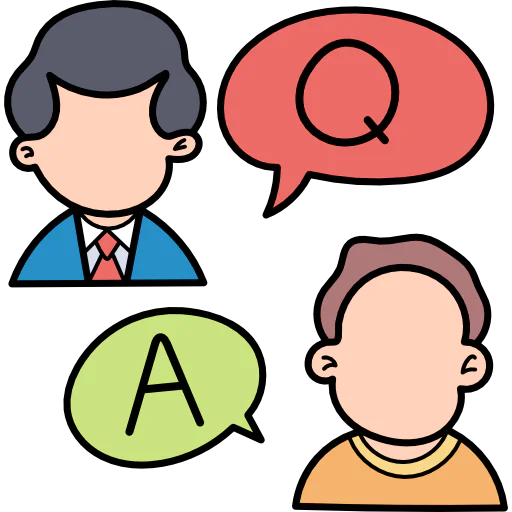 Asking icon
