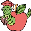 Bookworm ícono 64x64