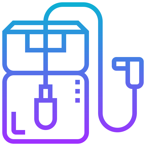 Hand pump icon