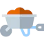 Wheelbarrow icon 64x64