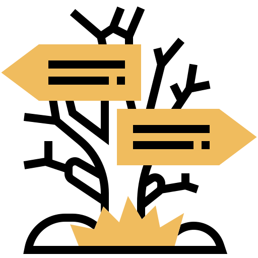 Guidepost icon
