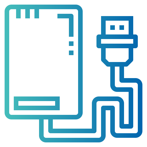 Hard disk icon