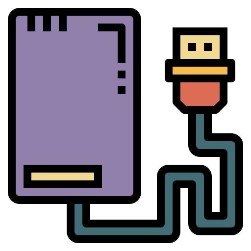 Hard disk icon