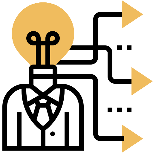 Creative idea icon