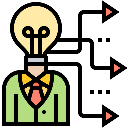 Creative idea icon