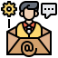 Email marketing ícono 64x64