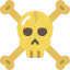 Skull and bones icône 64x64