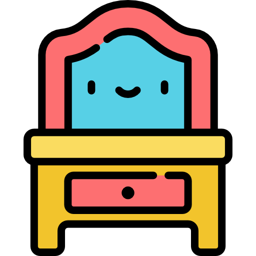 Dressing table icon