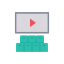 Cinema screen icon 64x64