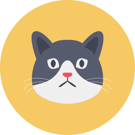 Cat face icon