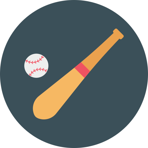 Baseball bat icon